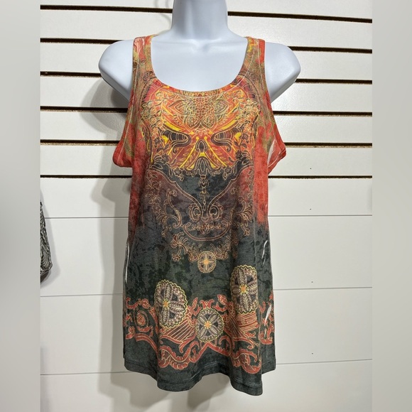 Twenty-one ribbed tank top size medium - Picture 3 of 8